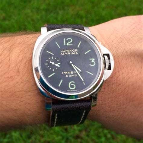 how to spot a fake panerai luminor marina|how to spot a panerai movement.